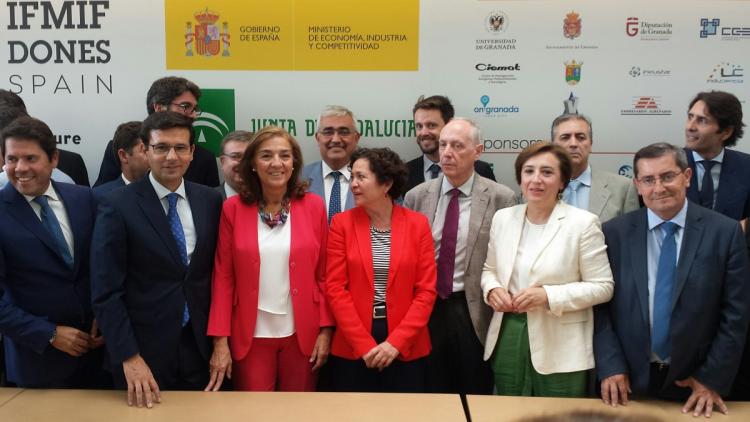Representantes institucionales y empresariales, juntos por la candidatura de Granada.