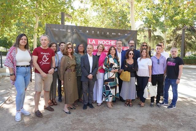 Presentación de La Noche Europea de los Investigadores, en el Salón.