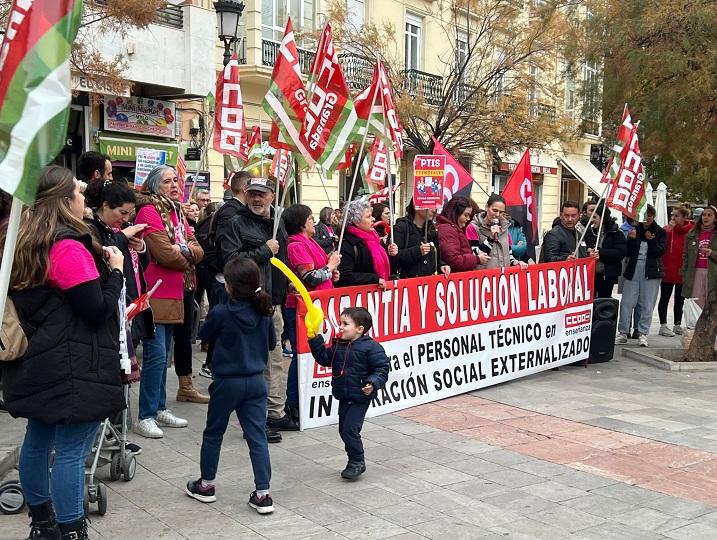 Concentración este martes junto a la Fuente de las Batallas. 