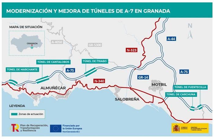 Imagen de las actuaciones previstas por el Ministerio.