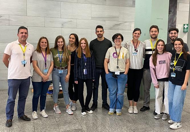 Algunos de los miembros participantes en el trabajo de investigación.