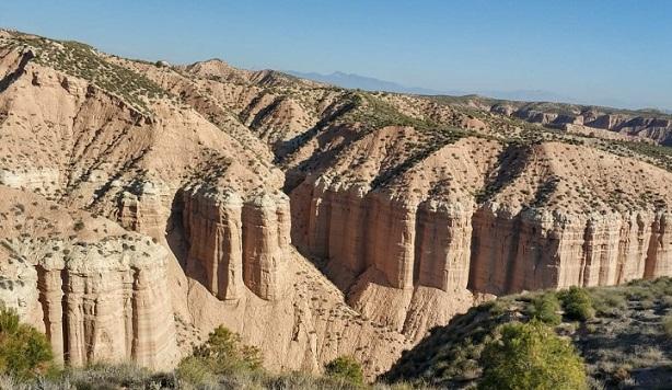 Desierto de los Coloraos de Gorafe. 