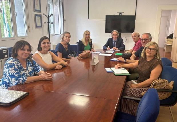 Reunión con responsables de Salud en Granada.