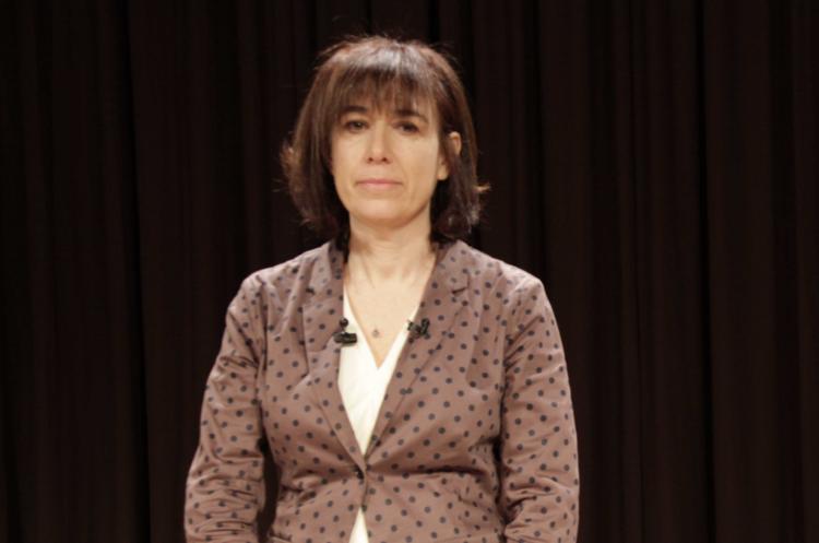 La profesora Aurelia Martín Casares.
