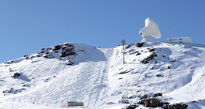 Pista de la Visera, junto al Radiotelescopio.