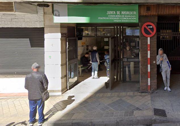 Delegación de Inclusión Social de la Junta, en la calle Ancha de Gracia. 