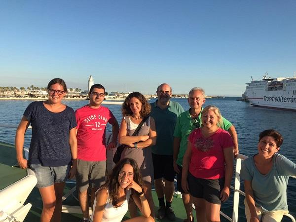 Los investigadores que han participado en la campaña. Los investigadores que han participado en la campaña.