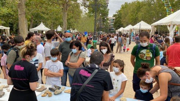 Actividades en el Paseo del Salón de Granada. 