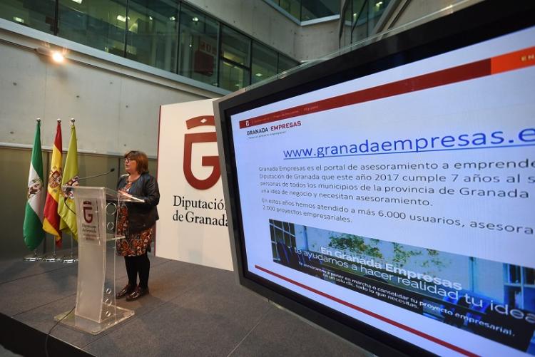 Ana Muñoz, en rueda de prensa. Ana Muñoz, en rueda de prensa.