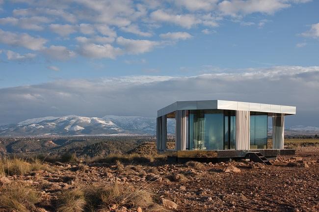 La Casa del Desierto, un proyecto para demostrar la resistencia del vidrio. La Casa del Desierto, un proyecto para demostrar la resistencia del vidrio.