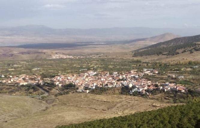 Vista de Lanteira, uno de los muchos pueblos pequeños que ha perdido habitantes en el último año.