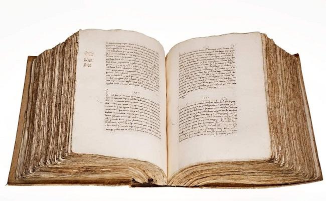 Libro de los Epítomes, de Hernando Colón, que ha sido localizado en Copenhague.