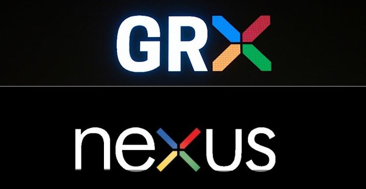 En la parte superior, el logo elegido y en la inferiror, el de Nexus.
