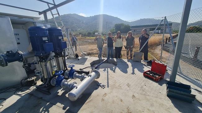 El agua de la depuradora se podrá utilizar para riego la próxima semana. 