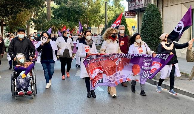 La marcha, este sábado en Motril.