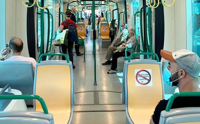 El Metro, todavía con la demanda a medio gas. 