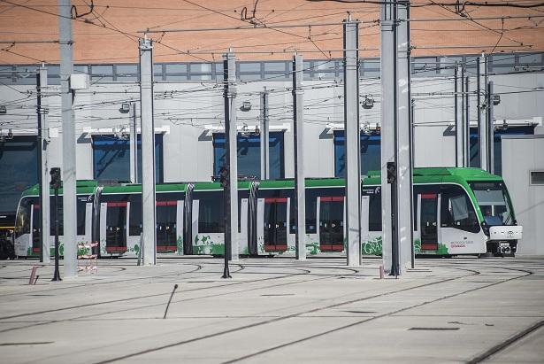 Instalaciones del Metro de Granada. 