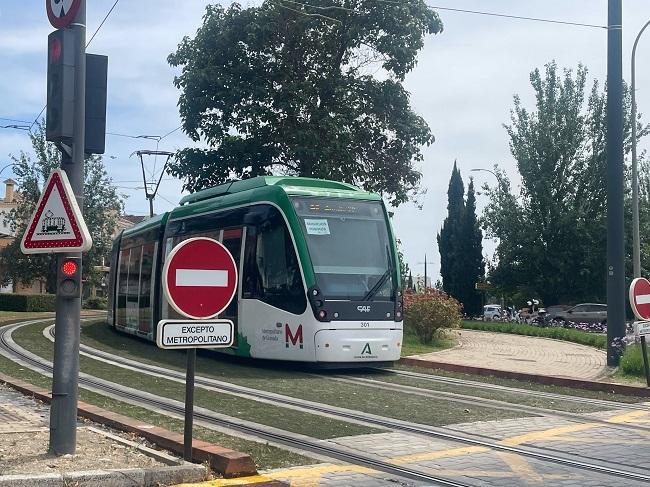 Servicio mínimo, en el anterior paro del Metro Granada.