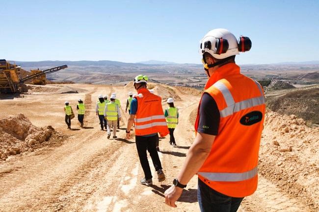 Visita, el pasado septiembre, del consorcio europeo.