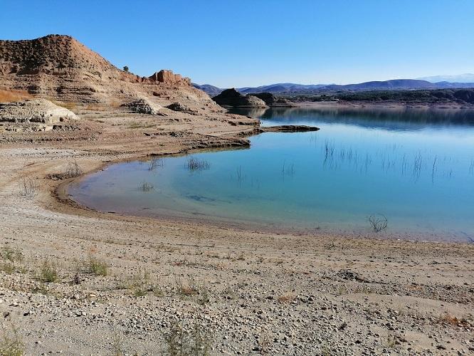 Embalse del Negratín, el más grande de la provincia, al 28% de su capacidad. 