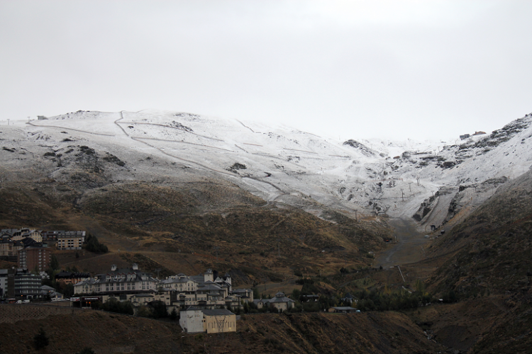 Una de las últimas nevadas en Sierra Nevada. Una de las últimas nevadas en Sierra Nevada.