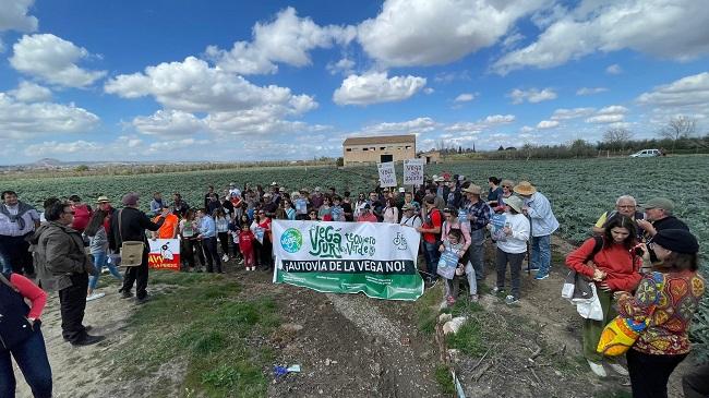 Imagen de archivo de una de las protestas contra la construcción de las VAU.