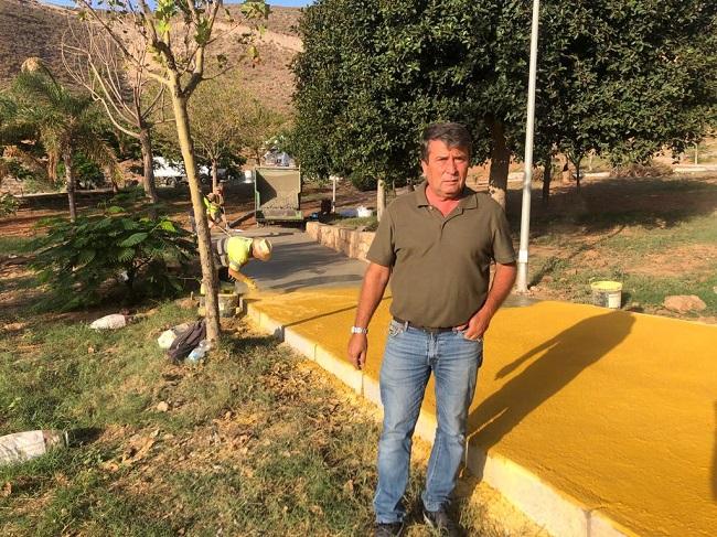 El concejal de Obras Públicas y Mantenimiento, Celedonio Puga.