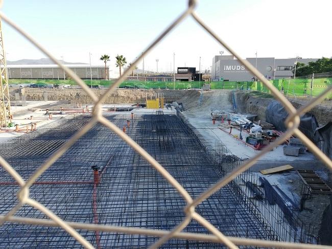 Obras para la construcción de una residencia universitaria en el PTS. 