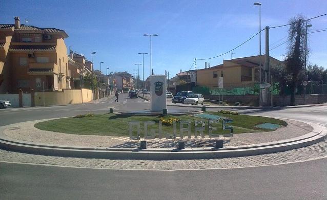 Entrada al municipio de Ogíjares.
