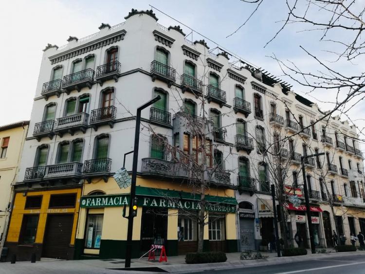 Edificio que albergará un nuevo hotel.