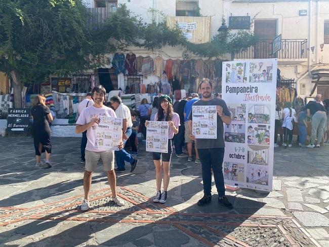 La localidad acoge el Pampaneira ilustrada del 6 al 8 de octubre.