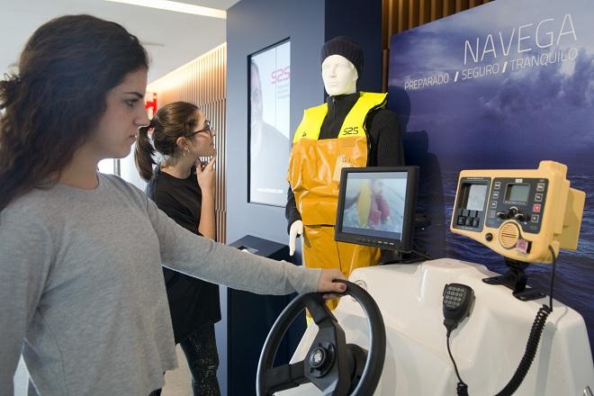 El traje con gps, protagonista en la muestra 'Innovando en prevención' El traje con gps, protagonista en la muestra 'Innovando en prevención'.