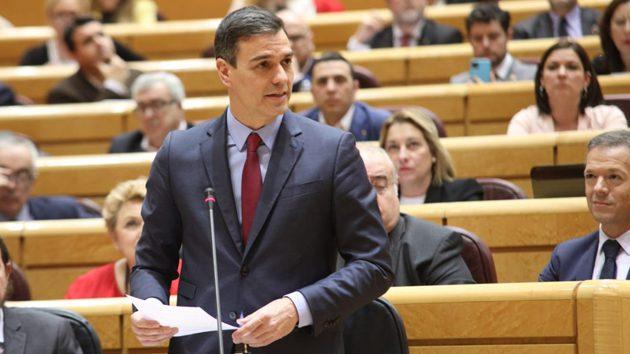 Pedro Sánchez, en el Senado, en una imagen de archivo.