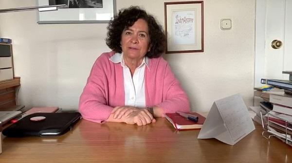 Pilar Aranda, en una imagen del martes. Pilar Aranda, en una imagen del martes.