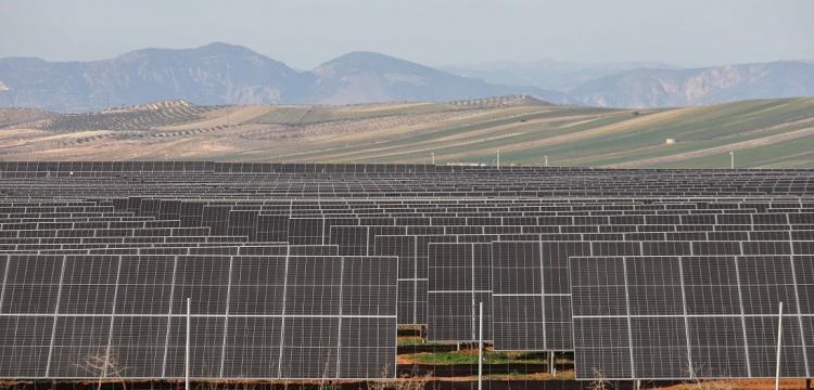 Macroinstalación fotovoltaica en la comarca del Temple. 