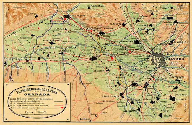 Plano de la Vega, 1911-1916.