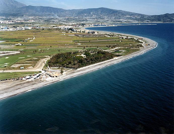 Una vista de Playa Granada, en Motril.