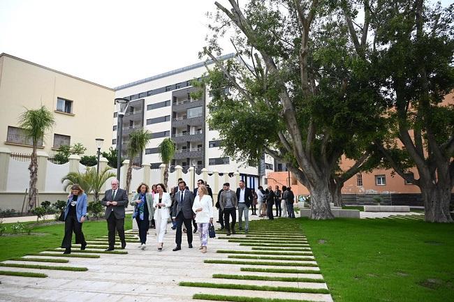 Inauguración de la Plaza de la Tenería de Motril.
