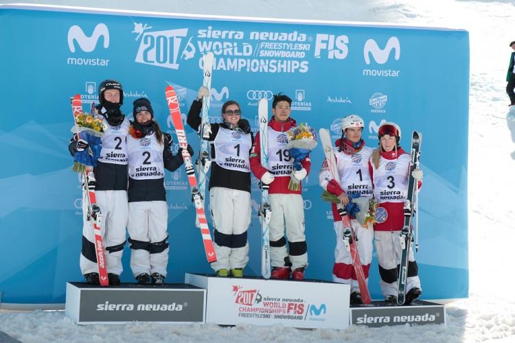 Primeras medallas en Sierra Nevada 2017.