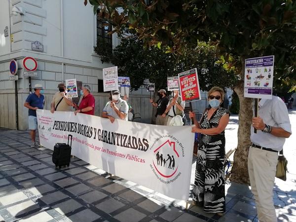 Concentración este lunes en la Plaza del Carmen.