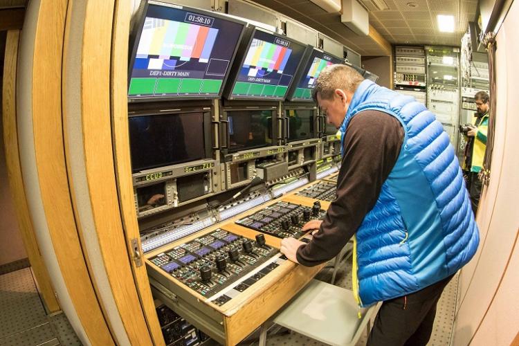 Las televisiones preparan ya sus equipos técnicos en Sierra Nevada. 