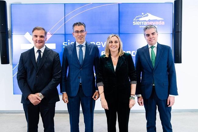 Presentaicón del plan estratégico de Sierra Nevada en Madrid. 