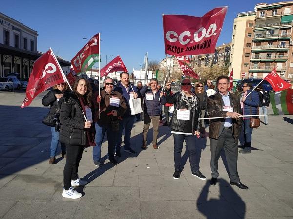 Concentración este domingo en la Estación de Andaluces.