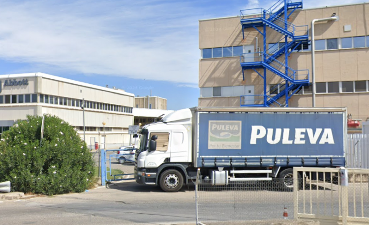 Planta de Puleva en Granada.