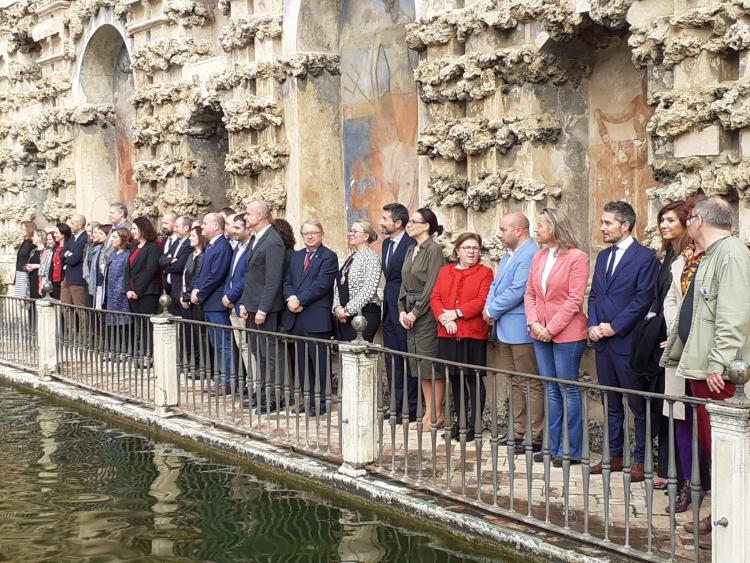 El concejal Manuel Olivares ha participado en la reunión celebrada en Sevilla.