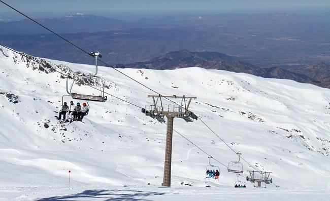 Imagen reciente de la estación de esquí.