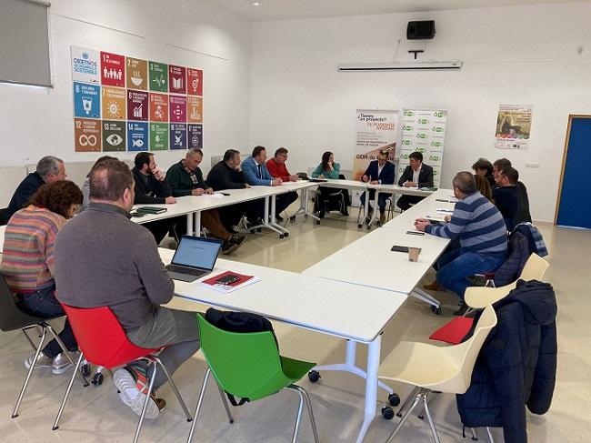 Reunión de los GDR de Granada con el presidente de ARA.