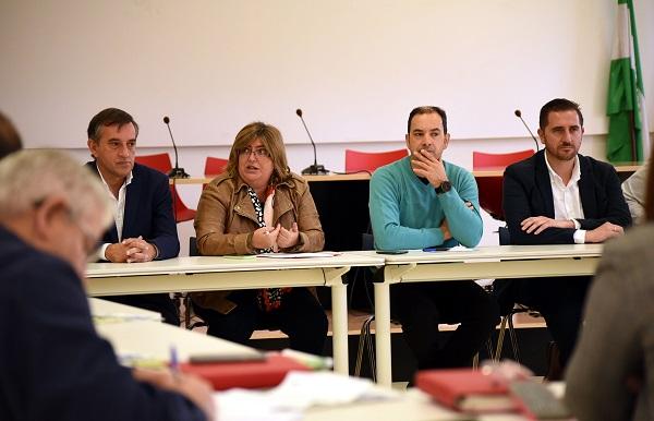 Ana Muñoz ha presidido la reunión celebrada este miércoles.