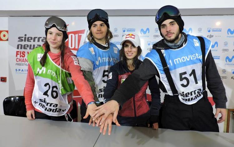 María Hidalgo, 'Josito' Aragón, Queralt Castellet y Aleix López. 