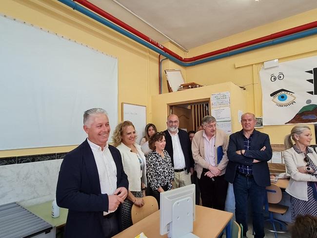 Visita al Centro de Educación Infantil y Primaria ‘Tínar’ en Albolote.